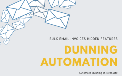 NetSuite Bulk Email Invoices Suiteapp: Personalized Dunning
